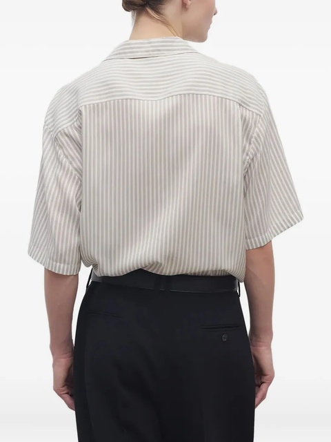 The Row striped short-sleeve shirt - White - zdjęcie produktu nr 2