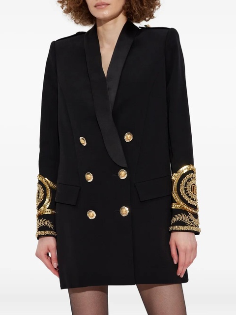 Balmain embellished double-breasted dress - Black - zdjęcie produktu nr 2
