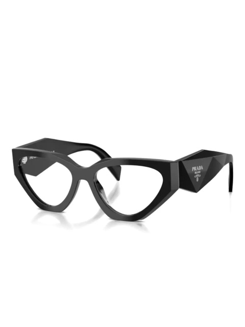 Prada Eyewear geometric-frame glasses - Black - zdjęcie produktu nr 2