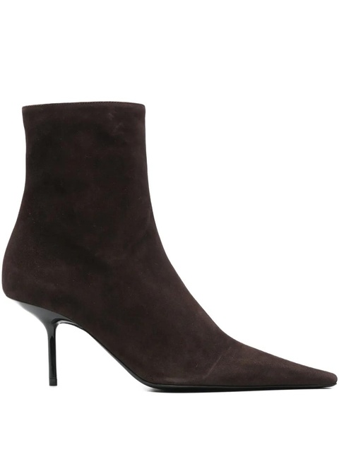 Victoria Beckham 45mm suede boots - Brown - zdjęcie produktu nr 1