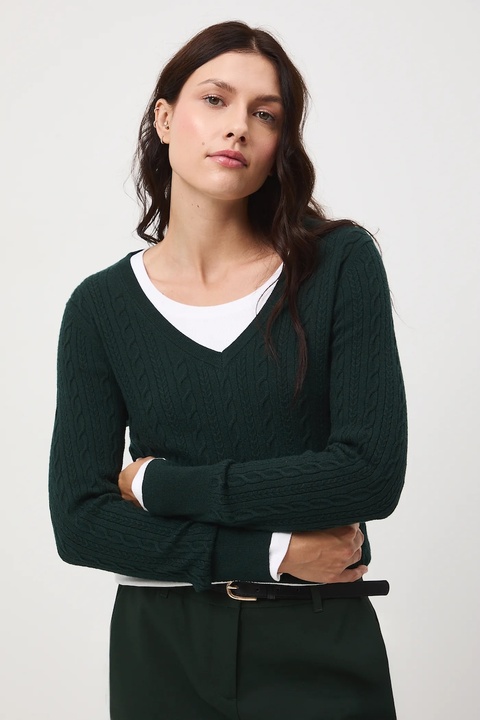 Medicine sweter damski kolor zielony - zdjęcie produktu nr 1