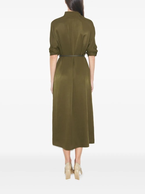 Tory Burch buttoned shirt dress - Green - zdjęcie produktu nr 2