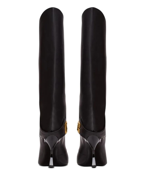 Balmain leather boots - Black - zdjęcie produktu nr 2