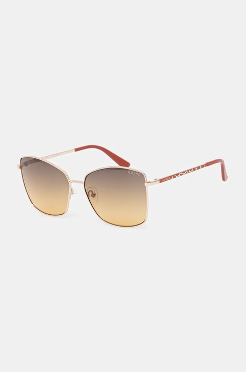 Guess okulary przeciwsłoneczne damskie kolor bordowy GU00149_5932F - zdjęcie produktu nr 1