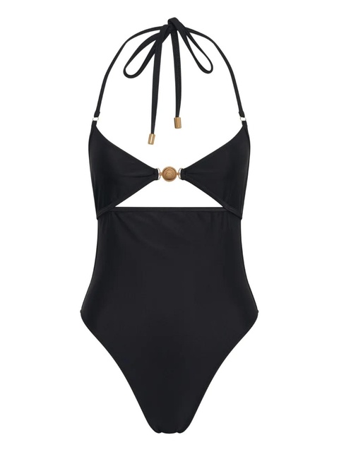 Marine Serre jersey swimsuit - Black - zdjęcie produktu nr 1