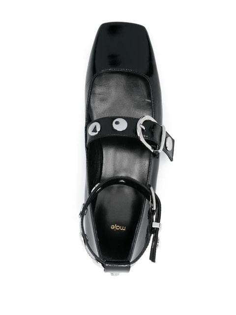 Maje patent-leather ballerina shoes - Black - zdjęcie produktu nr 2