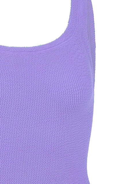 Hunza G square-neck swimsuit - Purple - zdjęcie produktu nr 1