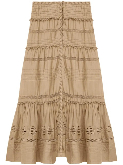MARANT ÉTOILE Dusta maxi skirt - Neutrals - zdjęcie produktu nr 1