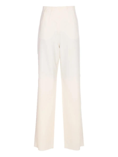 Max Mara Balta high-waist zip-fly trousers - White - zdjęcie produktu nr 1