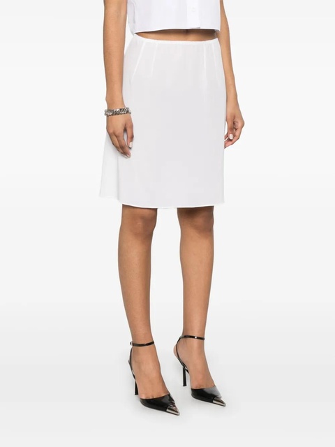 Dolce & Gabbana semi-sheer mini skirt - White - zdjęcie produktu nr 2