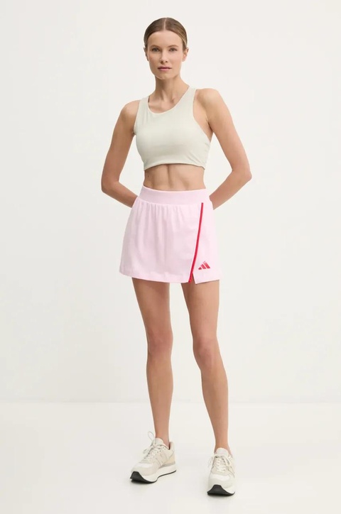 adidas spódnica W CB Color Pop kolor różowy mini rozkloszowana JG6212 - zdjęcie produktu nr 2