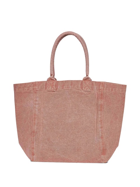 ISABEL MARANT embroidered-logo tote bag - Brown - zdjęcie produktu nr 2