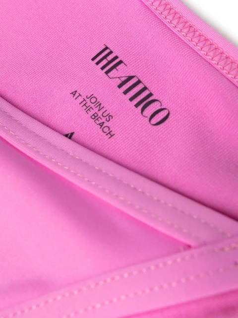 The Attico strap-detailed bikini set - Pink - zdjęcie produktu nr 1