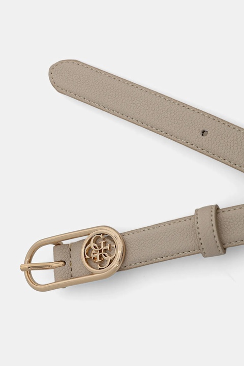 Guess pasek damski kolor beżowy BW9279 P5425 - zdjęcie produktu nr 1
