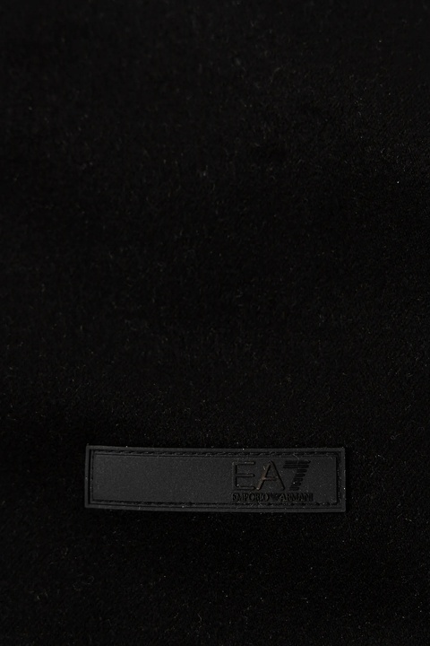 EA7 Emporio Armani szalik damski kolor czarny wzorzysty AF10450.7W000707 - zdjęcie produktu nr 2