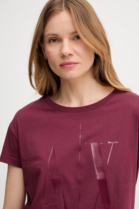 Armani Exchange t-shirt bawełniany - zdjęcie produktu nr 2