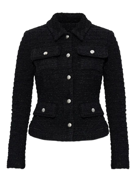 MISBHV single-breasted tweed jacket - Black - zdjęcie produktu nr 1