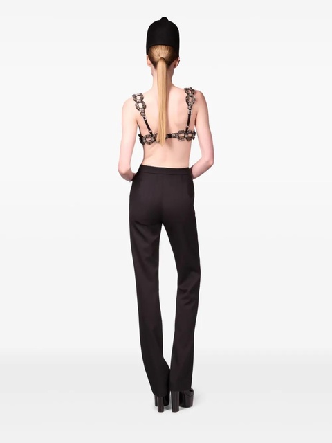 AREA crystal brooch trousers - Black - zdjęcie produktu nr 2
