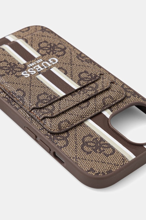 Guess etui na telefon iPhone 15 kolor brązowy GUBPHCP15SP4RPSW - zdjęcie produktu nr 2