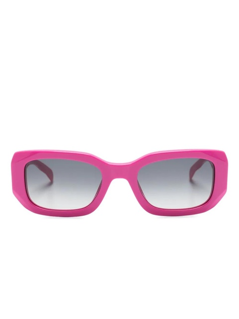 Zadig&Voltaire rectangular-frame logo-arm sunglasses - Pink - zdjęcie produktu nr 1