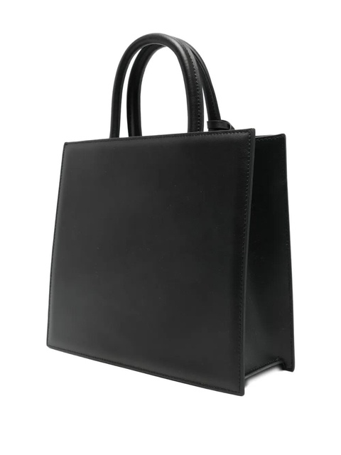 MC2 Saint Barth midi logo tote bag - Black - zdjęcie produktu nr 1