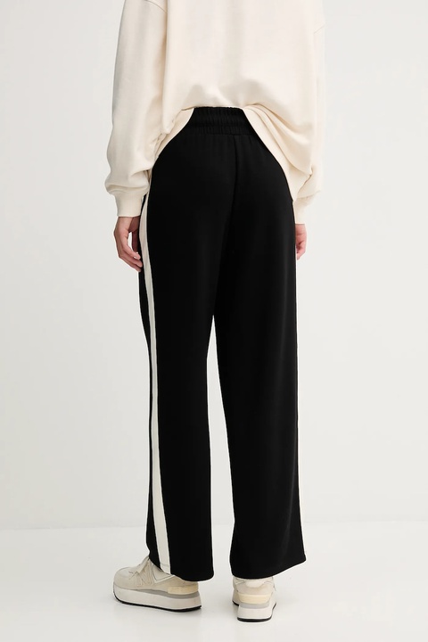 Dkny spodnie dresowe damskie kolor czarny wzorzyste DP5P3649 - zdjęcie produktu nr 2