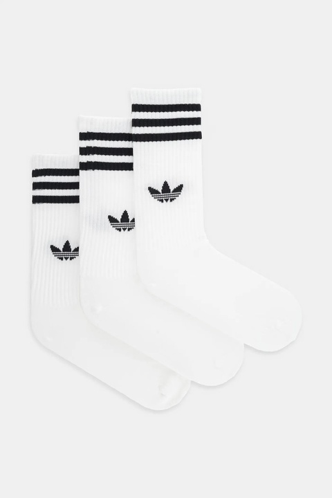 adidas Originals skarpetki 3-Stripes 3-pack kolor biały JV7401 - zdjęcie produktu nr 1