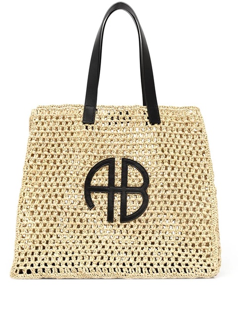 ANINE BING large Rio tote bag - Neutrals - zdjęcie produktu nr 1