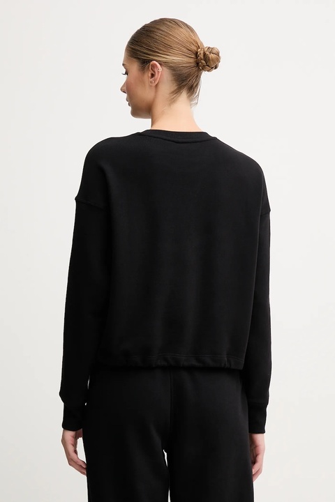 Dkny bluza bawełniana damska kolor czarny z aplikacją DP5T1414 - zdjęcie produktu nr 2