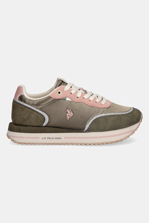 U.S. Polo Assn. sneakersy SACHA009C kolor zielony SACHA009W/ENH1 - zdjęcie produktu nr 1