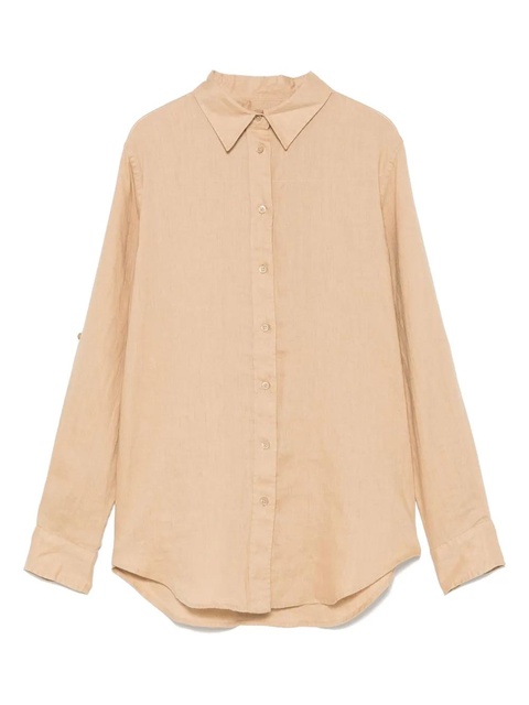 Lauren Ralph Lauren linen shirt - Neutrals - zdjęcie produktu nr 1
