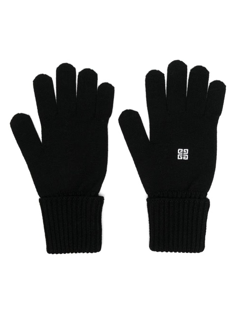 Givenchy 4G-embroidered gloves - Black - zdjęcie produktu nr 1