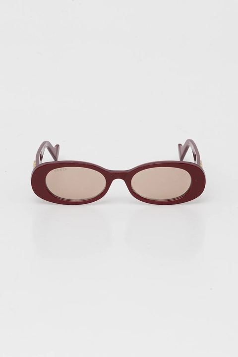 Gucci okulary przeciwsłoneczne damskie kolor bordowy GG0517S - zdjęcie produktu nr 2