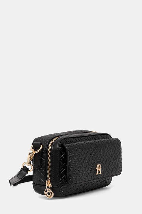 Tommy Hilfiger torebka kolor czarny AW0AW17681 - zdjęcie produktu nr 2