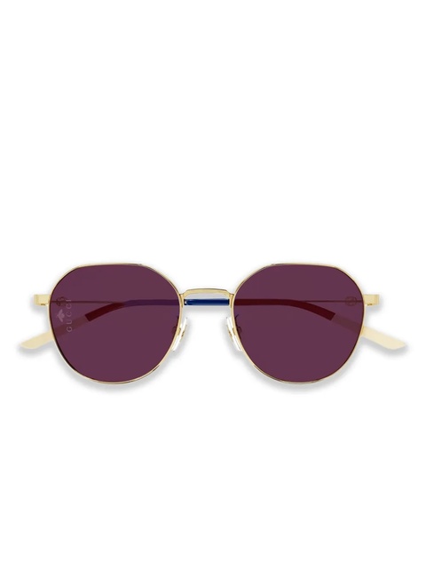 Gucci Eyewear round-frame sunglasses - Gold - zdjęcie produktu nr 1