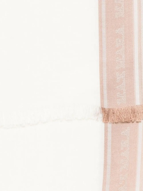 Max Mara Madre scarf - White - zdjęcie produktu nr 2