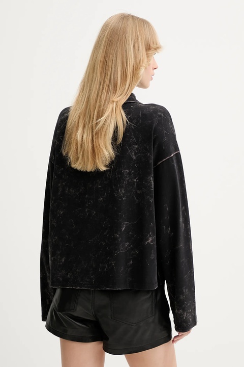 Gestuz longsleeve bawełniany kolor czarny 10910662 - zdjęcie produktu nr 2