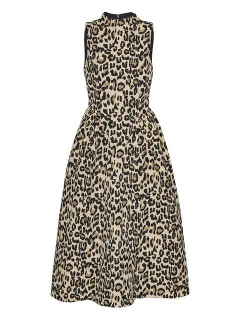 ROTATE BIRGER CHRISTENSEN jacquard midi dress - Neutrals - zdjęcie produktu nr 1