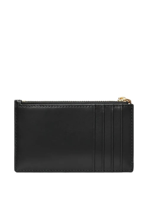 Tory Burch quilted charm zip card case - Black - zdjęcie produktu nr 2