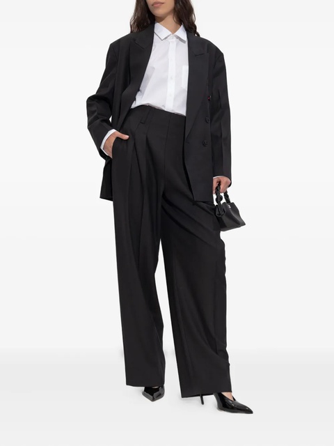 Victoria Beckham panel-detail shirt - White - zdjęcie produktu nr 2