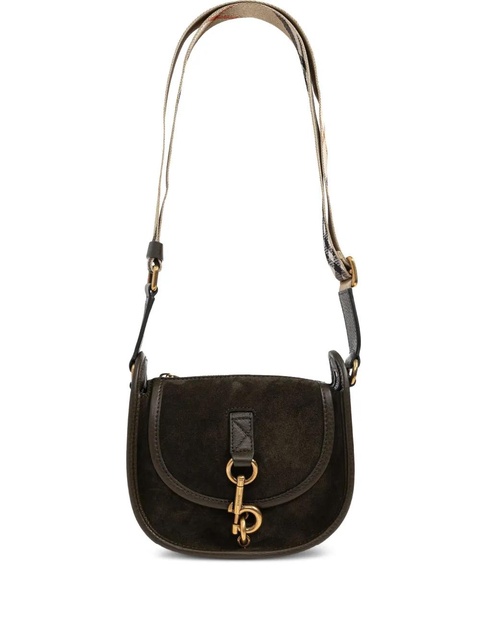 Burberry mini B Clip hook-saddle crossbody bag - Green - zdjęcie produktu nr 1