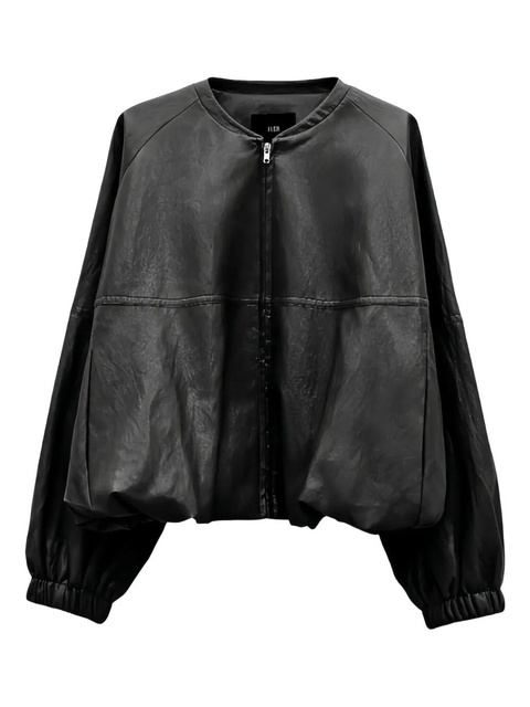 Eleh zip-up jacket - Black - zdjęcie produktu nr 1