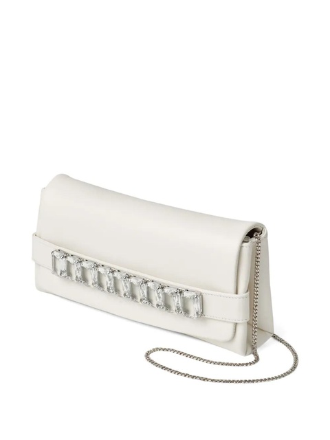 Jimmy Choo Kya clutch bag - White - zdjęcie produktu nr 2