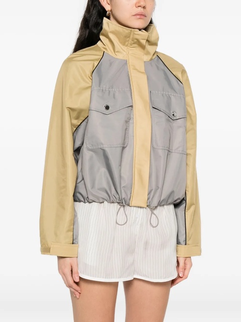 Self-Portrait two-tone jacket - Grey - zdjęcie produktu nr 2