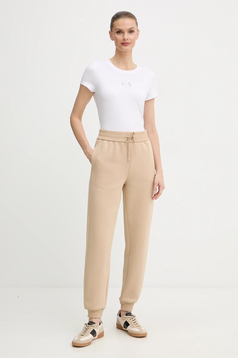 Armani Exchange t-shirt damski kolor biały XW001382 AF16294 - zdjęcie produktu nr 1