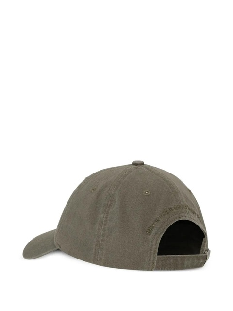 GANNI logo-embroidered cap - Green - zdjęcie produktu nr 2