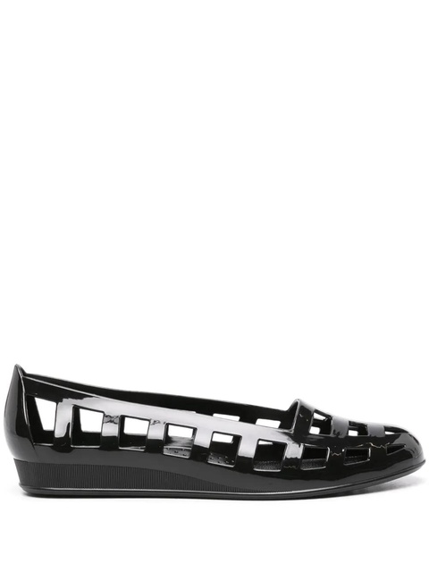 Ancient Greek Sandals Elli jelly ballerina shoes - Black - zdjęcie produktu nr 1