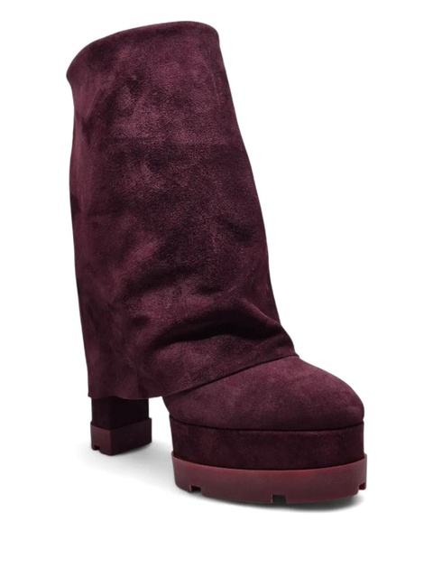 Casadei 120mm Nancy boots - Red - zdjęcie produktu nr 2