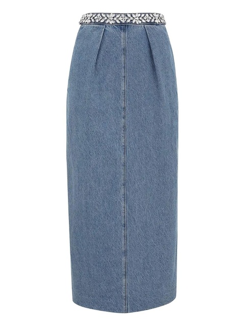 ZIMMERMANN Crush skirt - Blue - zdjęcie produktu nr 2
