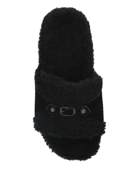 Balenciaga buckle strap slides - Black - zdjęcie produktu nr 2